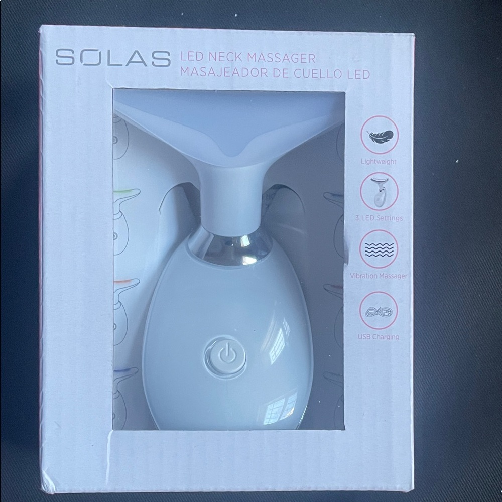 Solas LED Neck and Face Massager